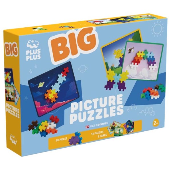 Plus-Plus Big Bilder Puzzle - 60 Bausteine Plus-Plus Big Bilder Puzzle - 60 Bausteine