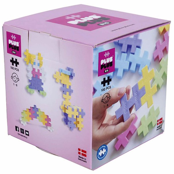 Plus-Plus Big Pastel: 100 Bausteine Plus-Plus Big Pastel: 100 Bausteine