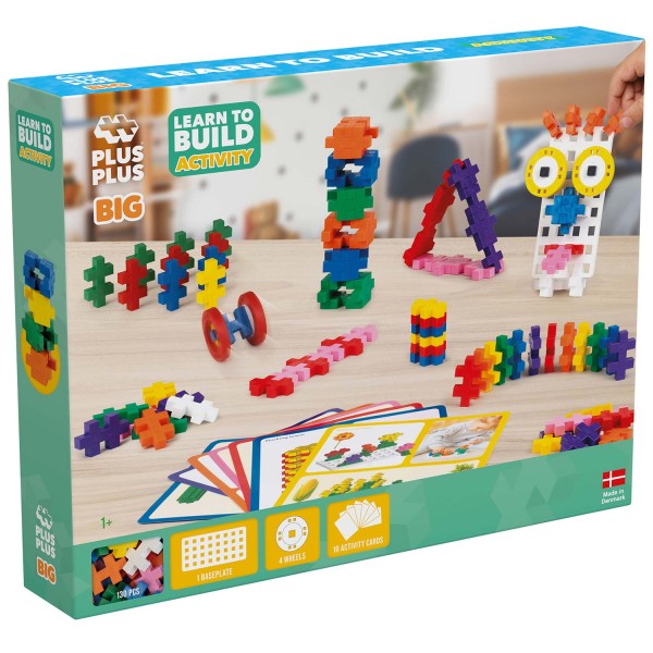 Plus-Plus Big: Learn to Build Aktivitäten-Set - 130 Bausteine Plus-Plus Big: Learn to Build Aktivitäten-Set - 130 Bausteine