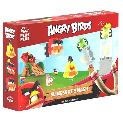 Plus-Plus Mini Angry Birds Schleuder - 300 Bausteine
