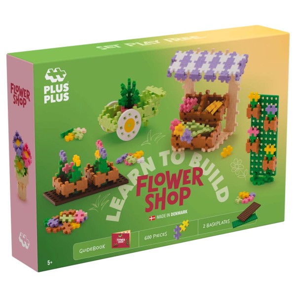 Plus-Plus Mini Basic: Blumenladen - 600 Bausteine Plus-Plus Mini Basic: Blumenladen - 600 Bausteine