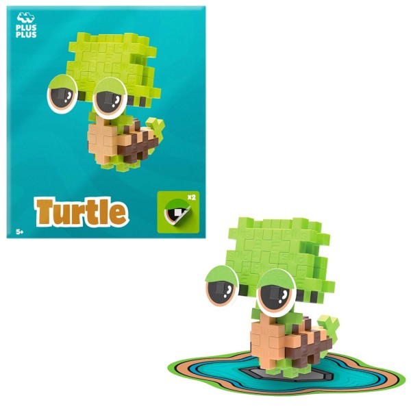 Plus-Plus Mini Basic: Müde Schildkröte - 31 Bausteine Plus-Plus Mini Basic: Müde Schildkröte - 31 Bausteine