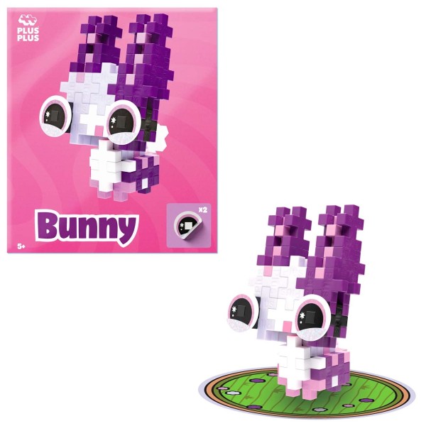 Plus-Plus Mini Basic: Schüchterner Hase - 41 Bausteine