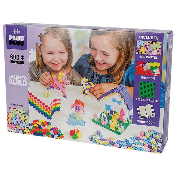 Plus-Plus Mini Pastel: Learn to Build - 600 Bausteine Plus-Plus Mini Pastel: Learn to Build - 600 Bausteine