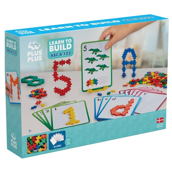 Plus-Plus Mini: Learn to Build ABC und 123 - 600 Bausteine Plus-Plus Mini: Learn to Build ABC und 123 - 600 Bausteine