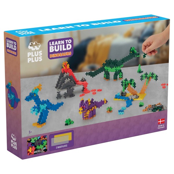 Plus-Plus Mini: Learn to Build Dinosaurier - 500 Bausteine Plus-Plus Mini: Learn to Build Dinosaurier - 500 Bausteine