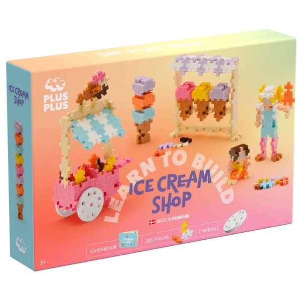 Plus-Plus Mini: Learn to Build Eiswagen- 285 Bausteine