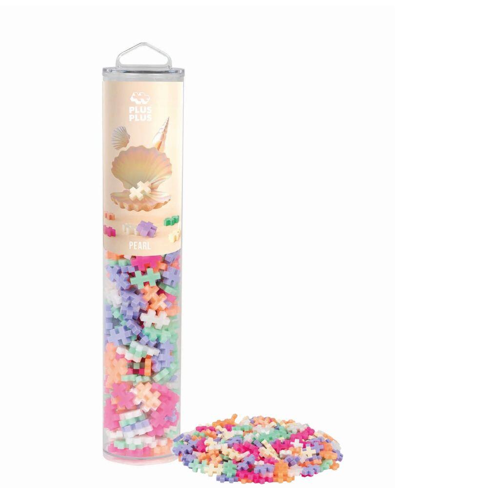 Plus-Plus - Tube 240 Pearl Kreativ Bausteine