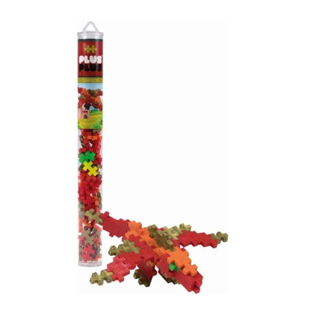 Plus-Plus - Tube Drache 100 Kreativ Bausteine