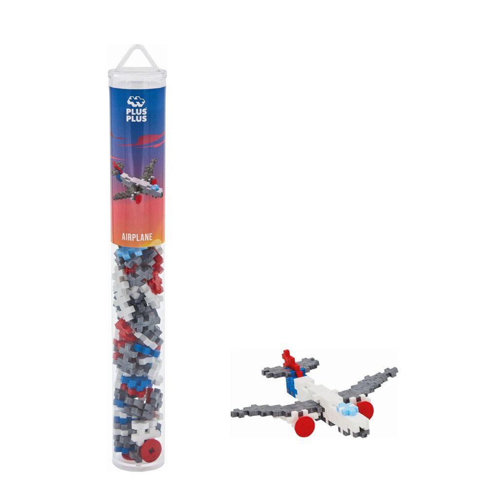 Plus-Plus - Tube Flugzeug 100 Kreativ Bausteine