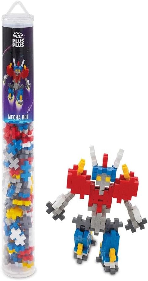 Plus-Plus - Tube Mecha Roboter 100 Kreativ Bausteine