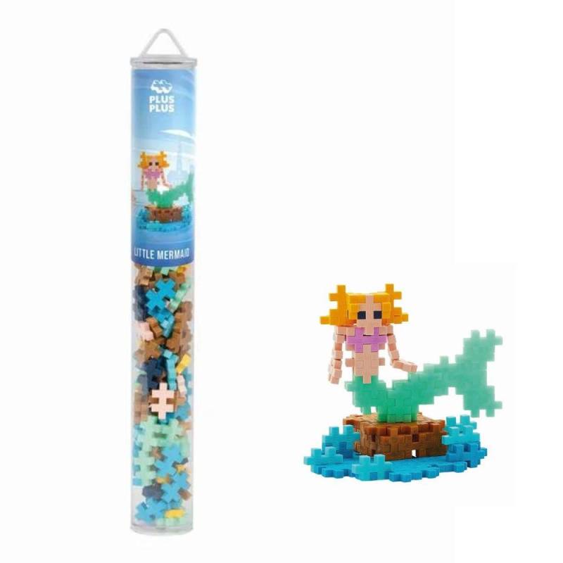 Plus-Plus - Tube Meerjungfrau 100 Kreativ Bausteine