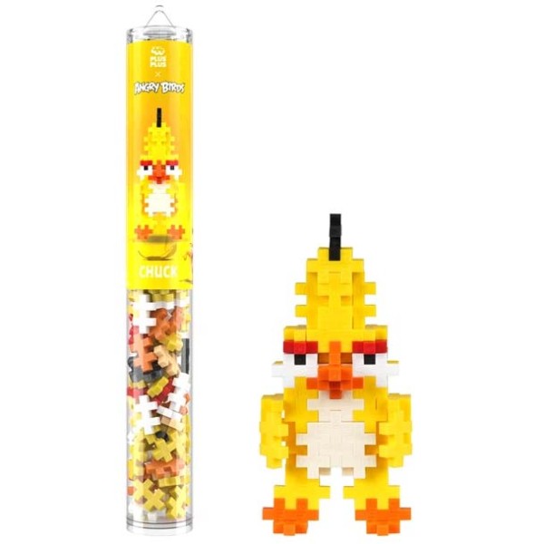 Plus-Plus Tube Mini Angry Birds Chuck - 110 Bausteine