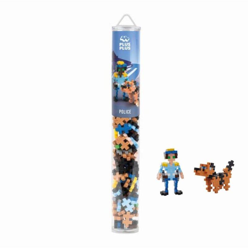Plus-Plus - Tube Polizist 100 Kreativ Bausteine Plus-Plus - Tube Polizist 100 Kreativ Bausteine