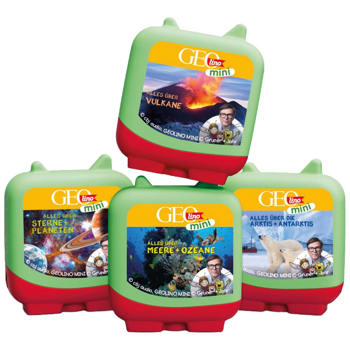 Pocket Tonies Geolino 4er-Set ab 5 Jahren
