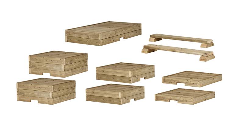 Podien – Komplettes AktivitätssetNEU Podien – Komplettes AktivitätssetNEU