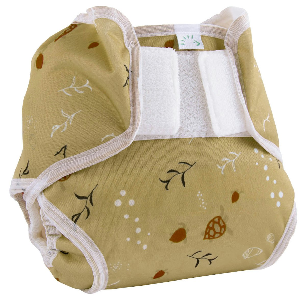 PopoWrap Überhose mit Klett braun Schildkröte S