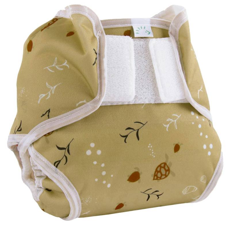 PopoWrap Überhose mit Klett braun Schildkröte S