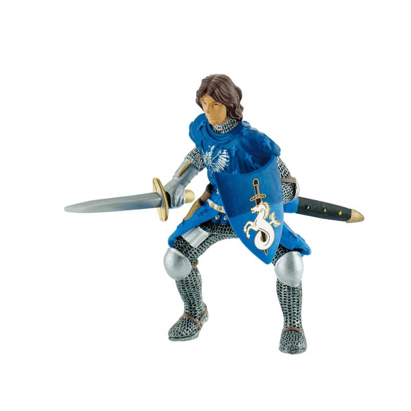 Prinz mit Schwert blau Spielfigur Prinz mit Schwert blau Spielfigur