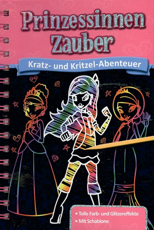 Prinzessinnen-Zauber - Kratz- und Kritzel-Abenteuer