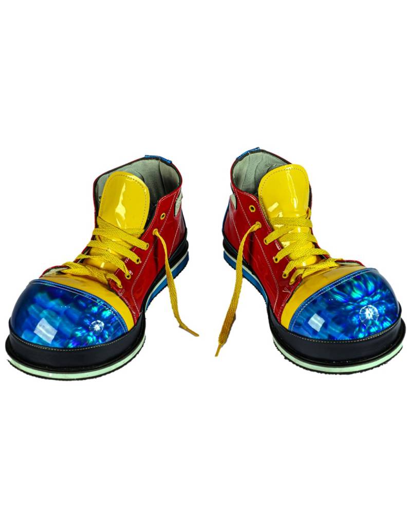 Professionelle Mehrfarbige Clown Schuhe One Size Professionelle Mehrfarbige Clown Schuhe One Size