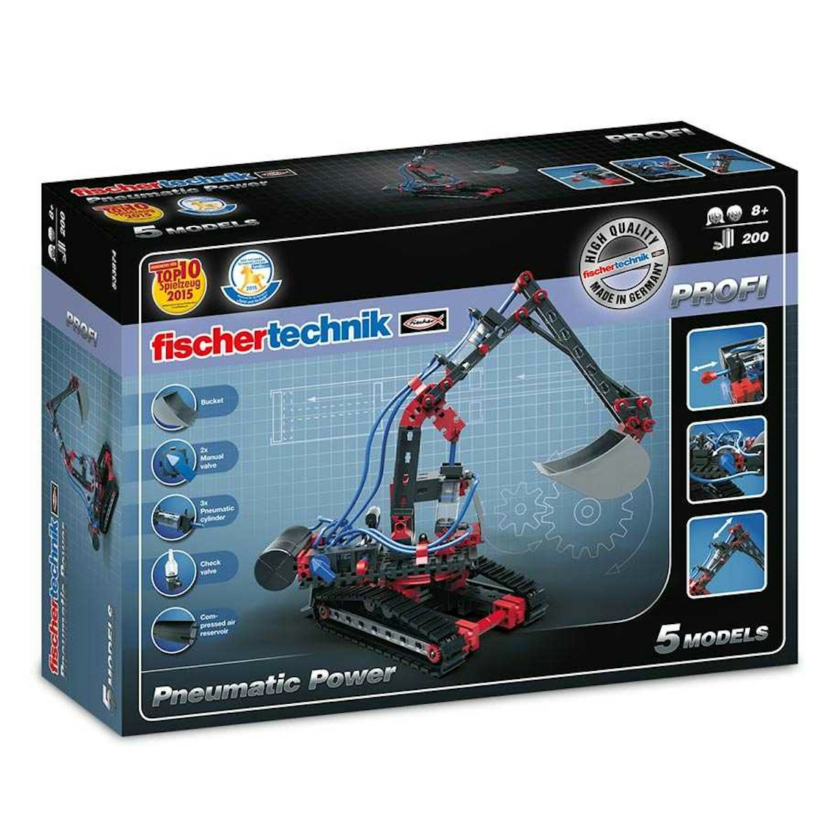 Profi Baukasten Pneumatic Power ab 8 Jahre Profi Baukasten Pneumatic Power ab 8 Jahre