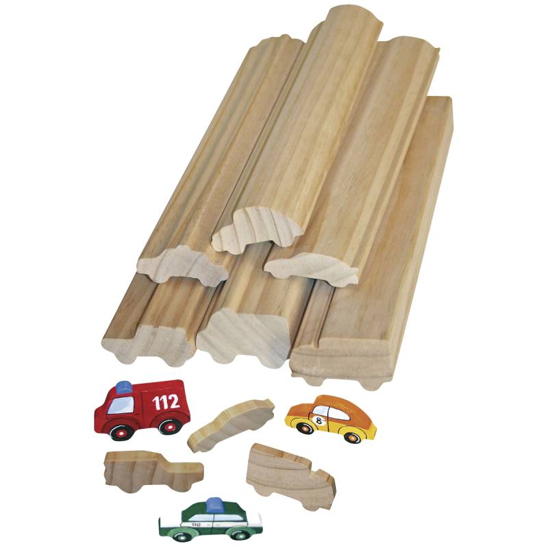 Profilholz Fahrzeuge 6er Set Profilholz Fahrzeuge 6er Set