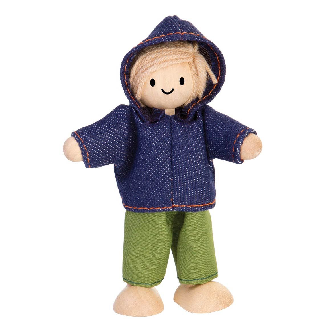 Puppe für Plantoys Puppenhaus Junge