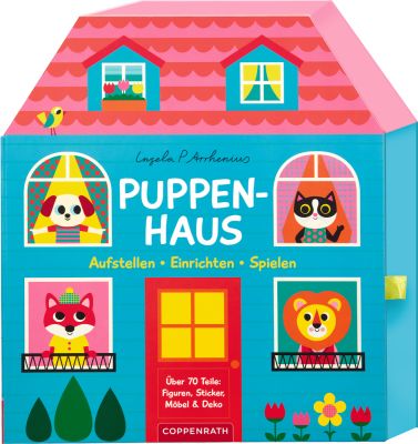 Puppenhaus - Aufstellen, einrichten, spielen Puppenhaus - Aufstellen, einrichten, spielen