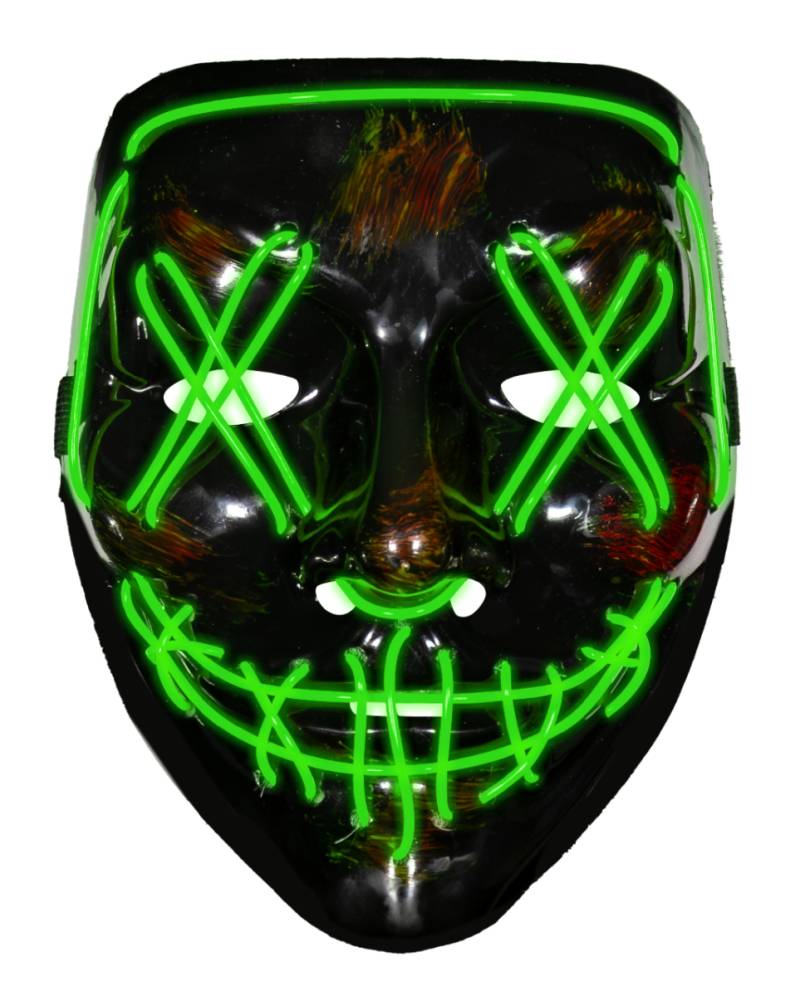 Purgery LED String Maske Grün Purgery LED String Maske Grün