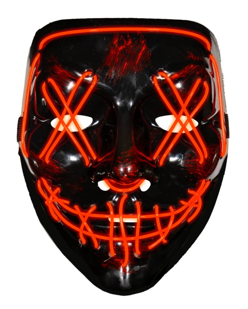 Purgery LED String Maske Rot Purgery LED String Maske Rot