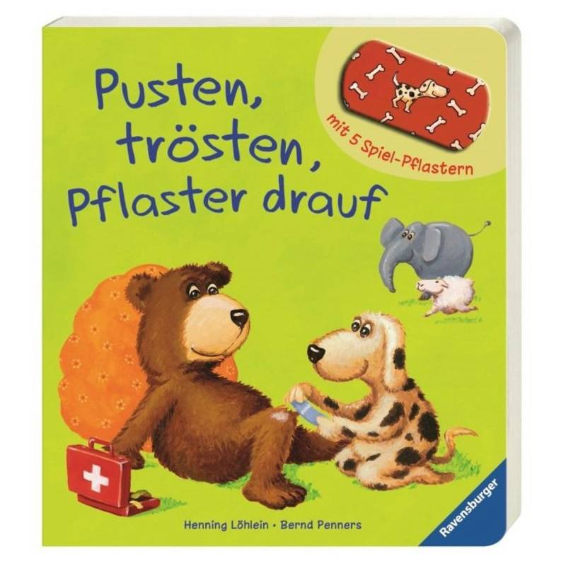 Pusten, trösten, Pflaster drauf! + wiederverw. Spielpflaster