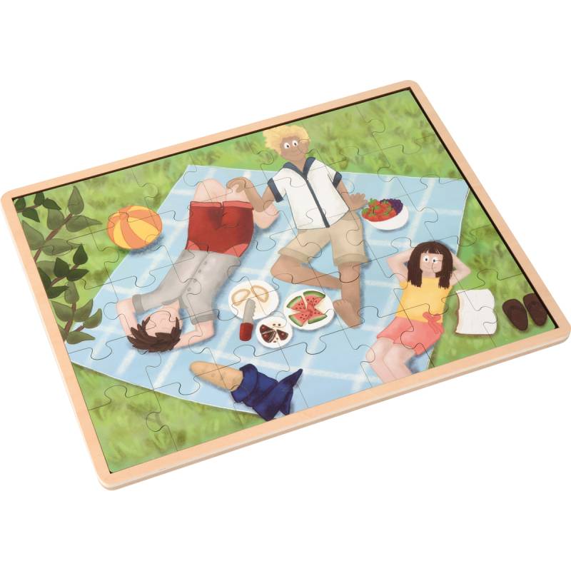 Puzzle Picknick Er und Er Familie Puzzle Picknick Er und Er Familie