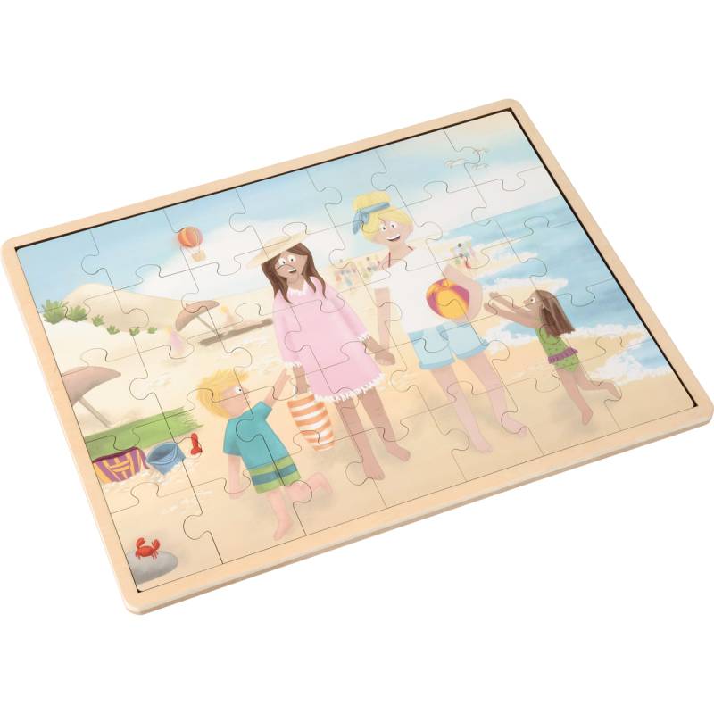 Puzzle Strand Sie und Sie Familie Puzzle Strand Sie und Sie Familie