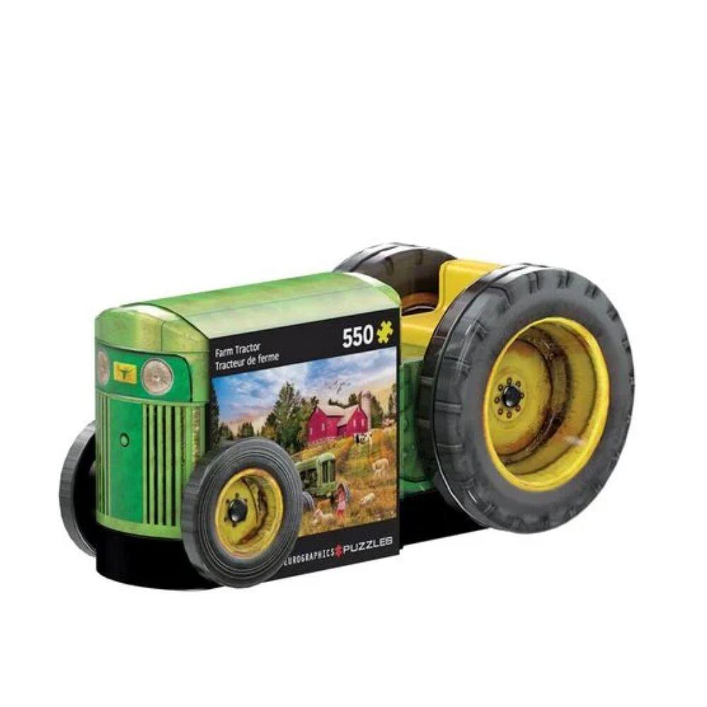 Puzzle Vintage Traktor 550 Teile Metalldose
