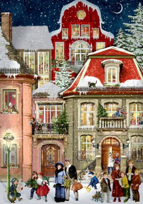 Puzzle: In der Häusergasse - B. Behr (1000 T.)