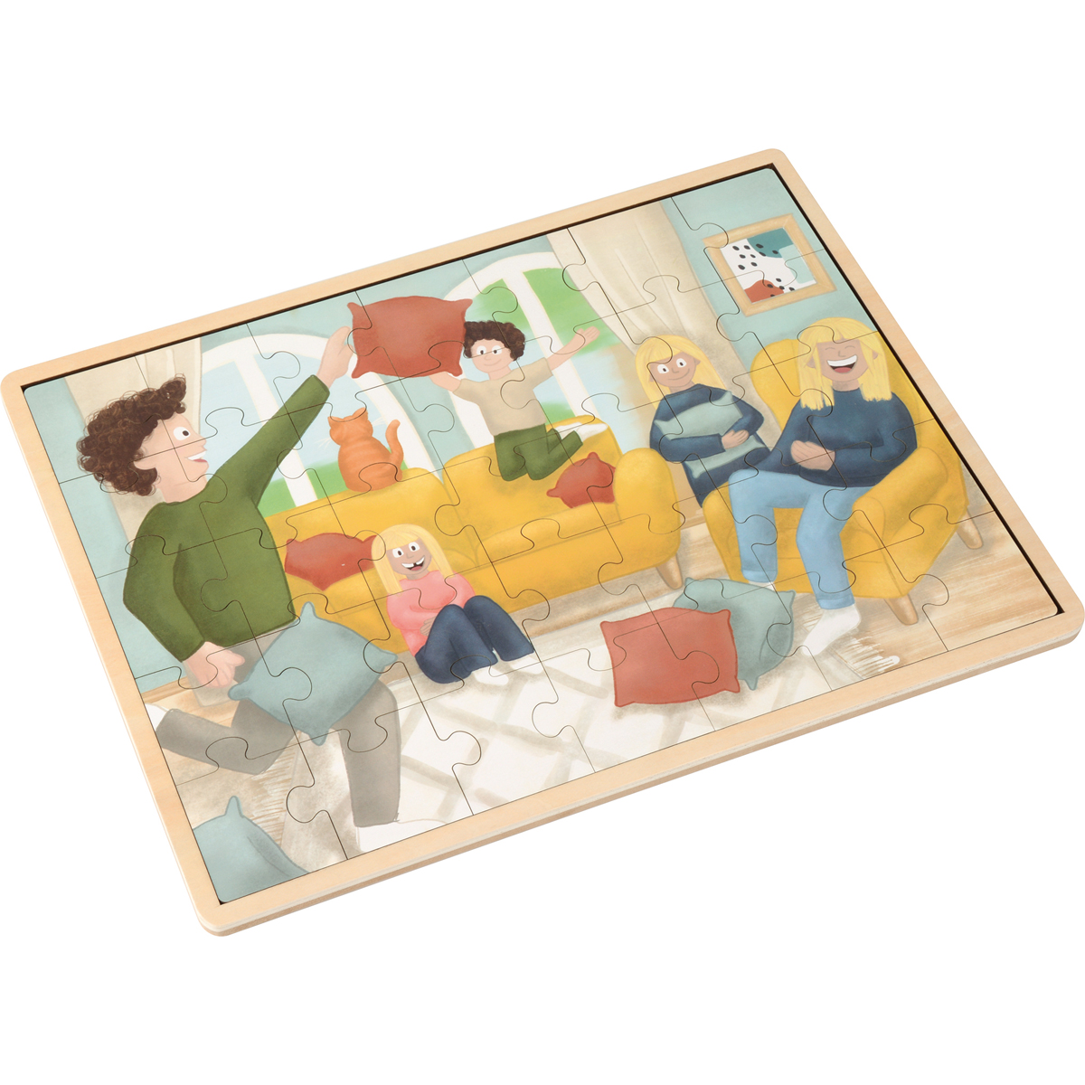 Puzzles bunte Welt 6er Set