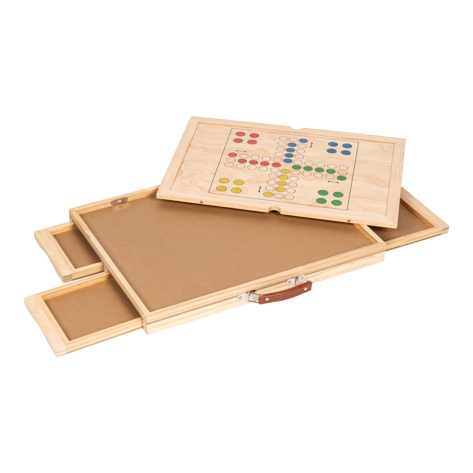 Puzzletisch mit Schubladen, drehbar inkl. Abdeckung