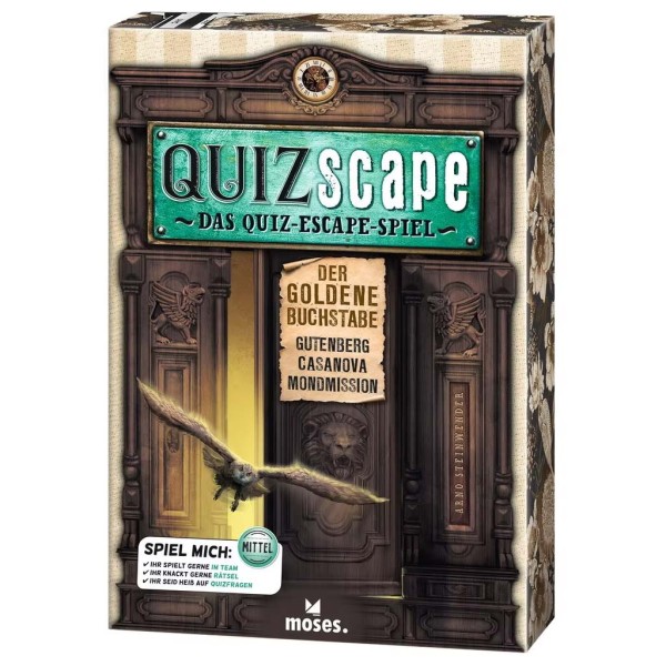 QUIZscape - Der goldene Buchstabe