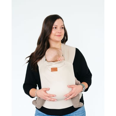 Qookie Vario Full Buckle Babytrage Creme von QOOKIE
