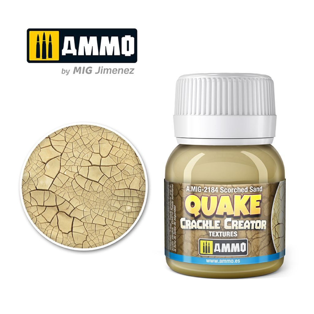 Quake Crackle Creator Texturen verbrannter Sand