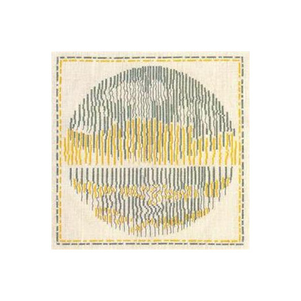 Königinnen-Stickerei Stickereiset - Dänisches Wetter Juni 24 x 24 cm - Königinnen-Stickerei Stickereiset - Dänisches Wetter Juni 24 x 24 cm -