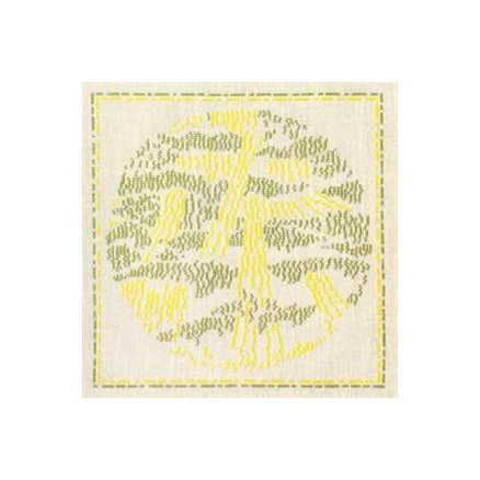 Königinnen-Stickerei Stickereiset - Dänisches Wetter Mai 24 x 24 cm - Design von Königin Margrethe II von Haandarbejdets Fremme