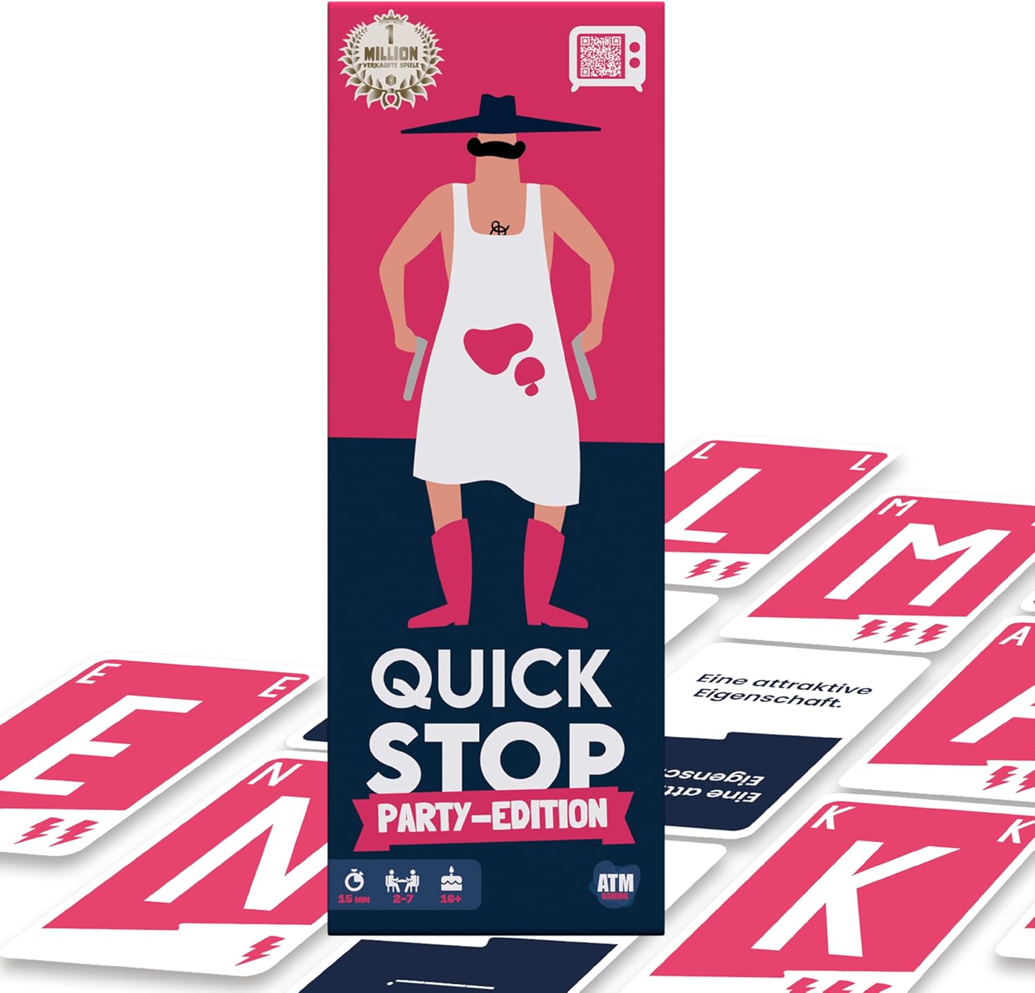 QuickStop: Das Buchstaben-Duell | Party Edition