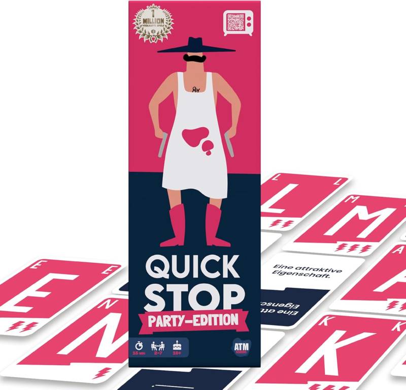 QuickStop: Das Buchstaben-Duell | Party Edition