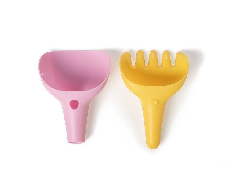 Quut - raki banana pink schaufel/harke