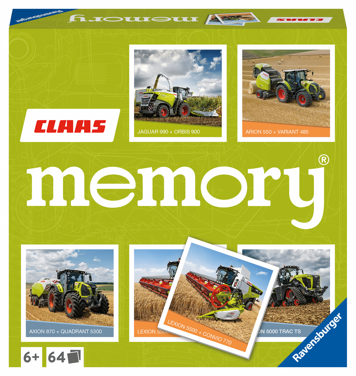 RAVENSBURGER Claas Memory 2022