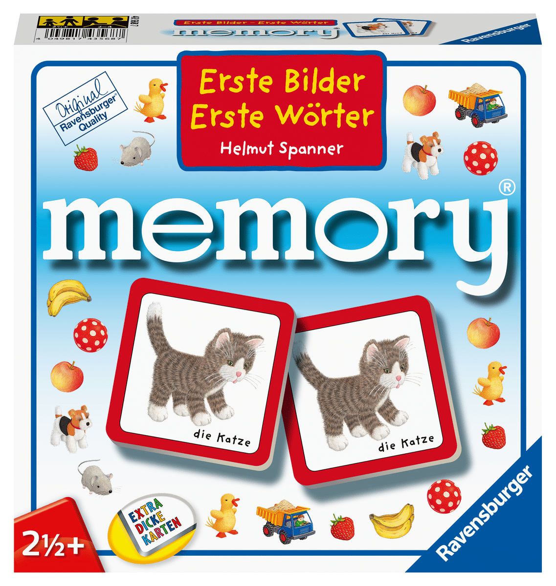 RAVENSBURGER Erste Bilder Erste Wörter memory Hans Spanner