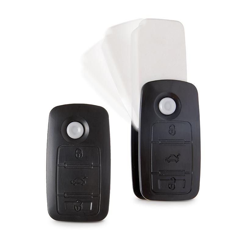 Radierer Autoschlüssel schwarz 3,5x1,9x6,4cm Radierer, Anspitzer + Co.