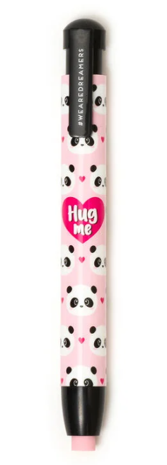 Radiergummistift PANDA mit Zuckerwattengeschmack Radierer, Anspitzer + Co.